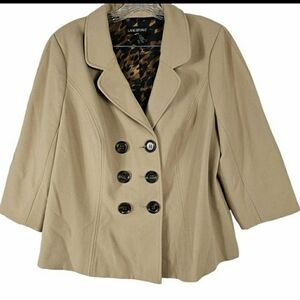 Lane Bryant, Tan Women's Jacket, Size 18
